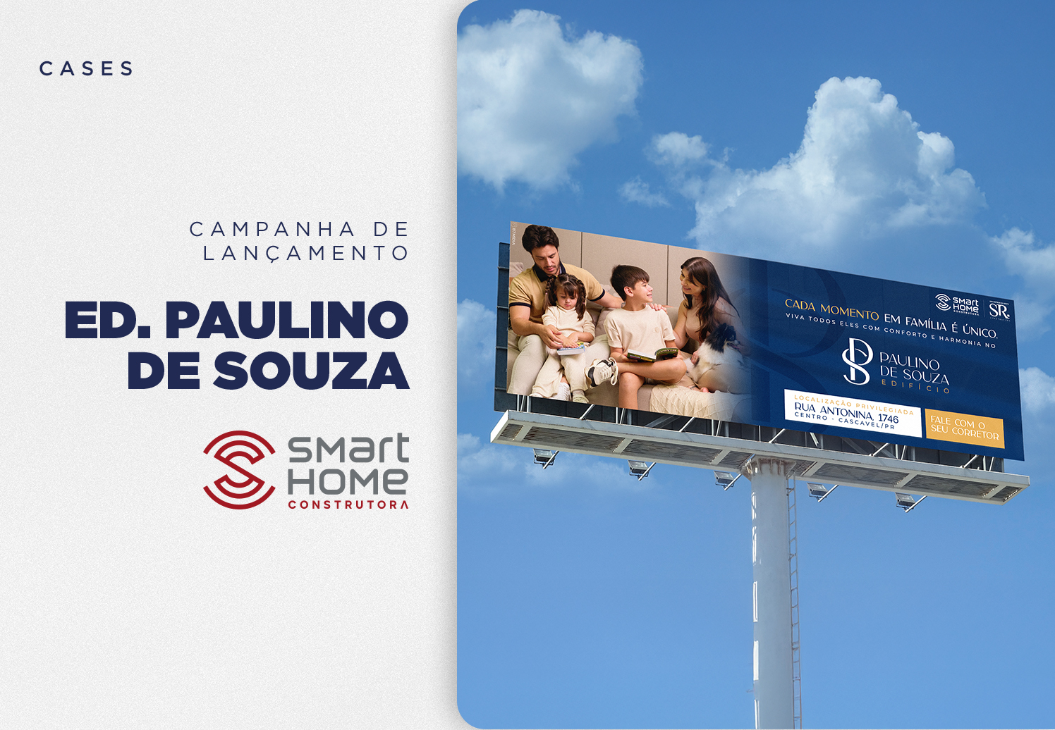 Lançamento Ed. Paulino | Construtora Smart Home – Grupo Saraiva de Rezende